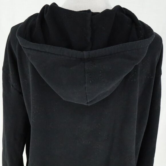 Anthropologie Black Hoodie Blouse - Picture 11 of 16